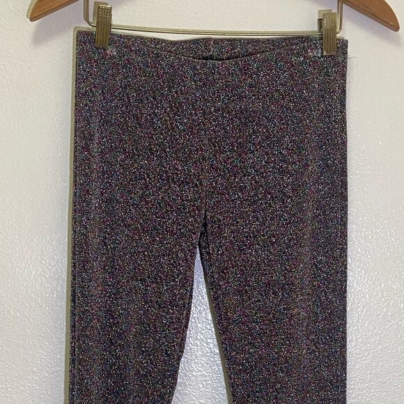 Drifter - Extreme Flare Metallic Multicolor Shimmery Bell Pants - size S - Picture 4 of 7
